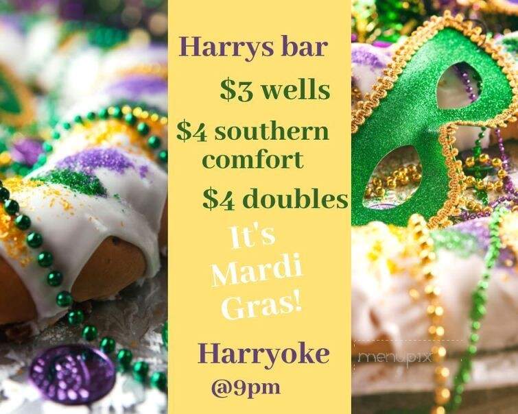 Harry's Bar - Tuscaloosa, AL menu_pic