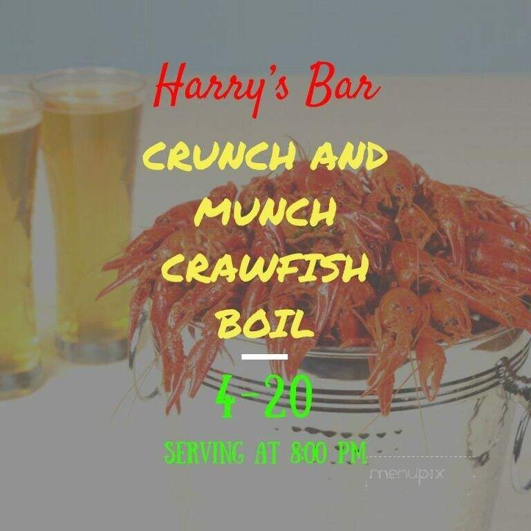 Harry's Bar - Tuscaloosa, AL menu_pic