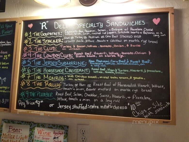R-Deli - Hulett, WY menu_pic