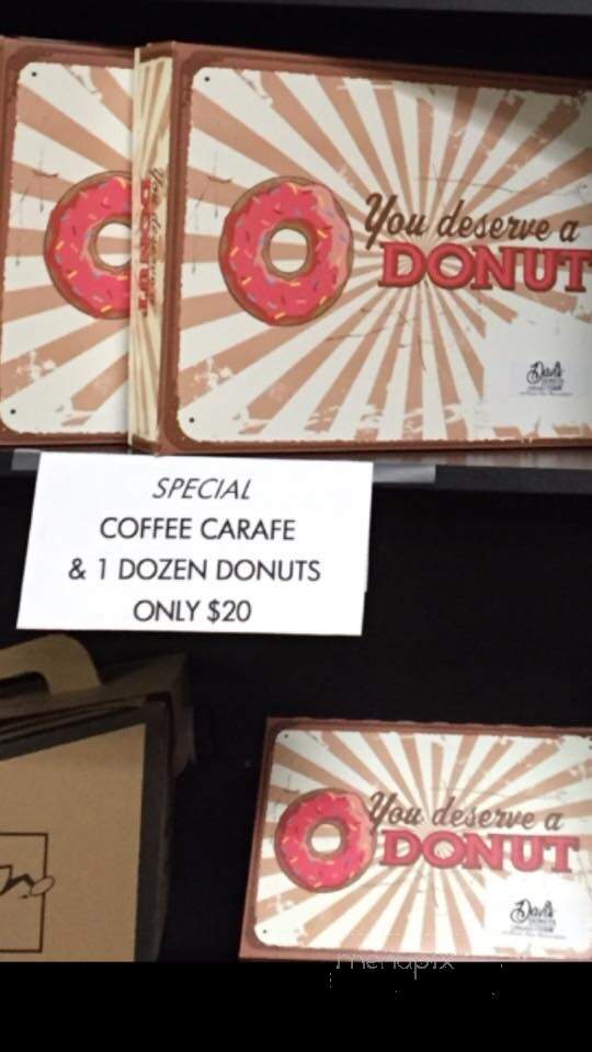 Davis Donuts - Coeur D'Alene, ID menu_pic