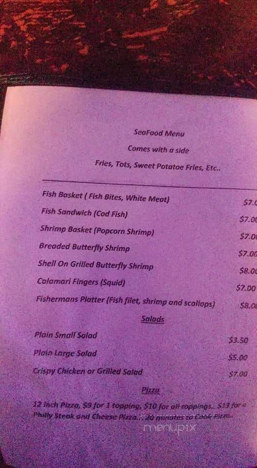 J Bar S - Hill City, KS menu_pic