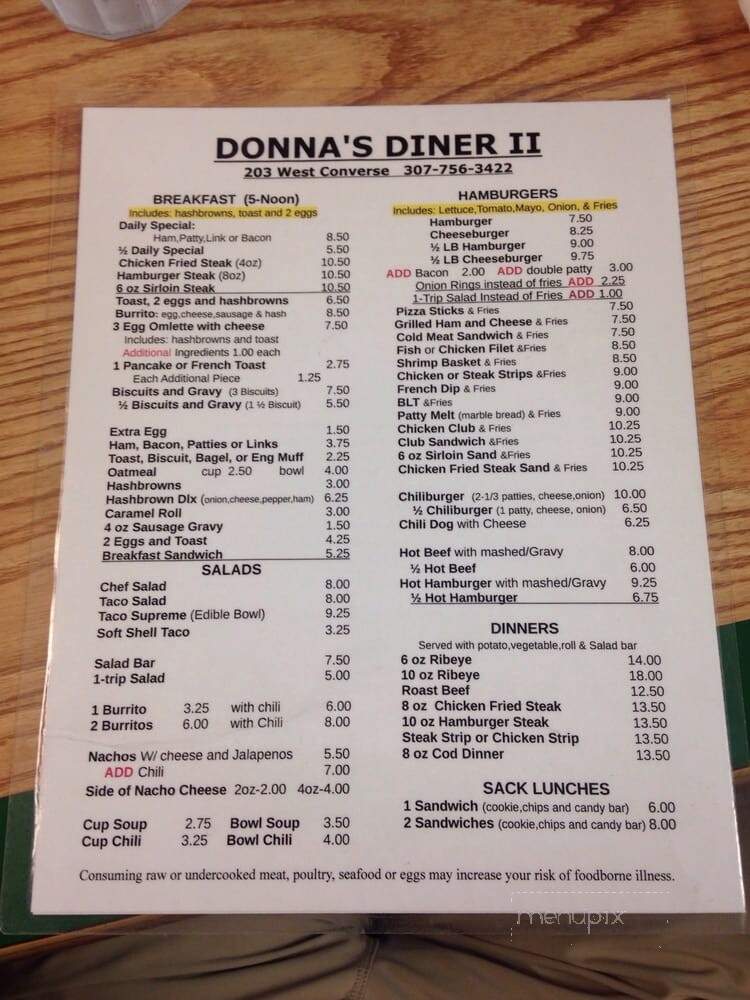 Donna's Diner - Moorcroft, WY
