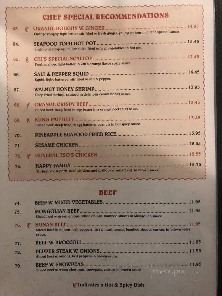 Chi's Cuisine - Prescott, AZ