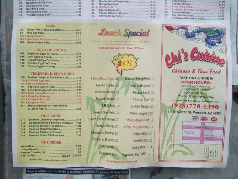 Chi's Cuisine - Prescott, AZ