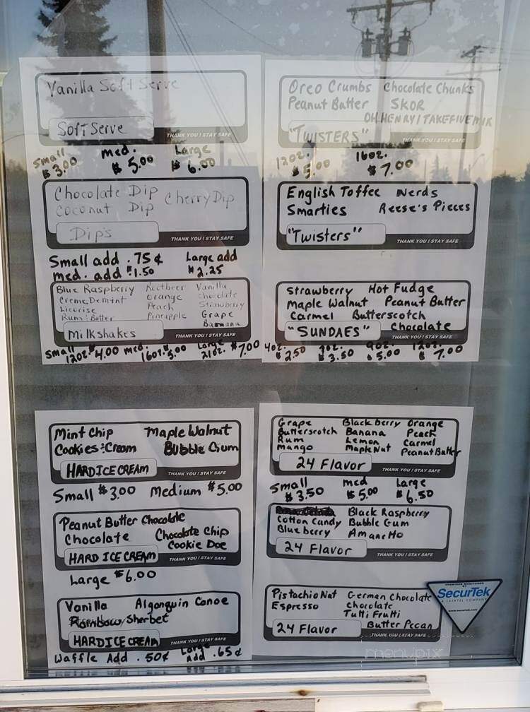 Burger Pit - Foam Lake, SK menu_pic