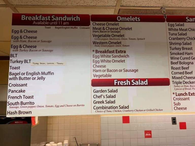 South Street Cafe - Baltimore, MD menu_pic
