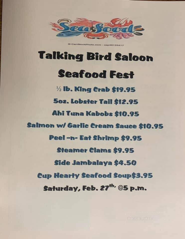 Jasper's Restaurant - Saint Regis, MT menu_pic