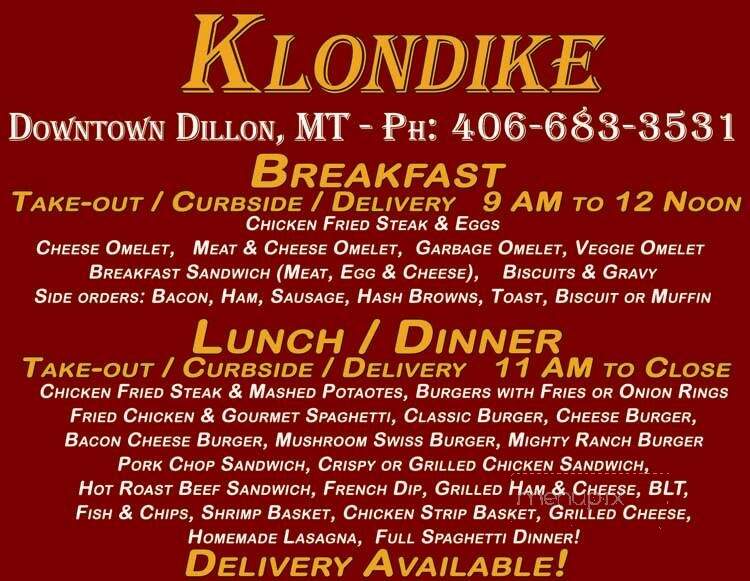 Klondike Inn - Dillon, MT