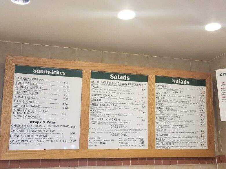 Salad Bistro - Woodbridge, NJ menu_pic