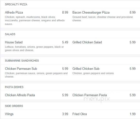 Rob's Billiards & Sports Bar - Euless, TX menu_pic