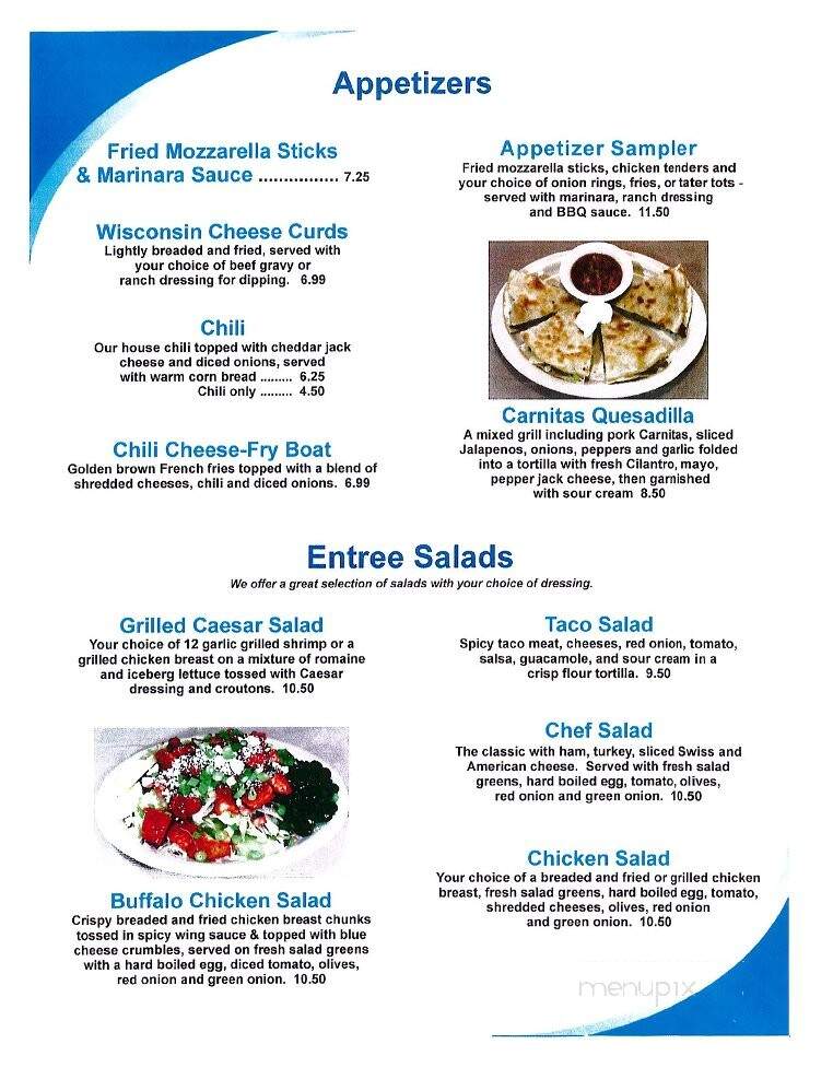 Saks Family Restaurant - Ellensburg, WA menu_pic