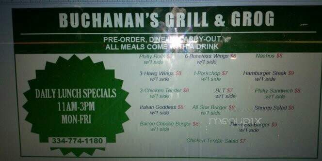 Buchanan's Grill & Grog - Ozark, AL
