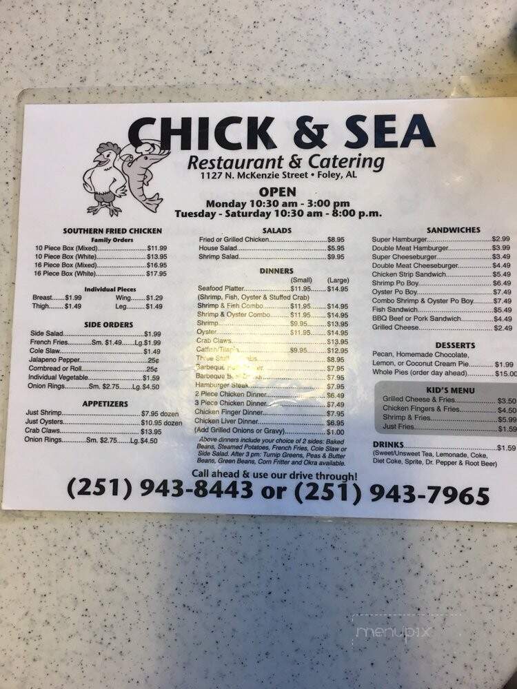 Chick & Seafoods - Foley, AL