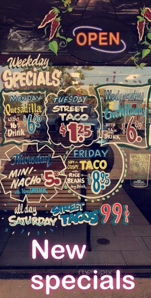 Taqueria Maria's - Oroville, CA menu_pic