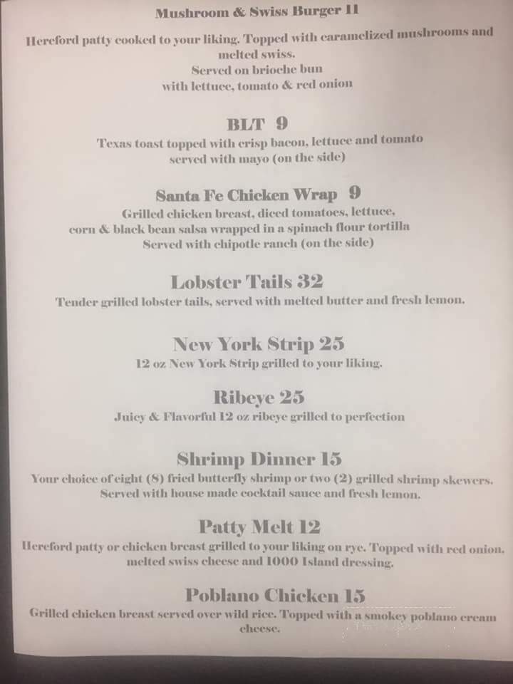 Double Overtime Grill - Mount Vernon, IL menu_pic