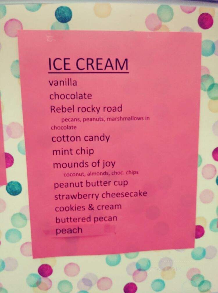 Cone Sweet Cone - Gettysburg, PA menu_pic