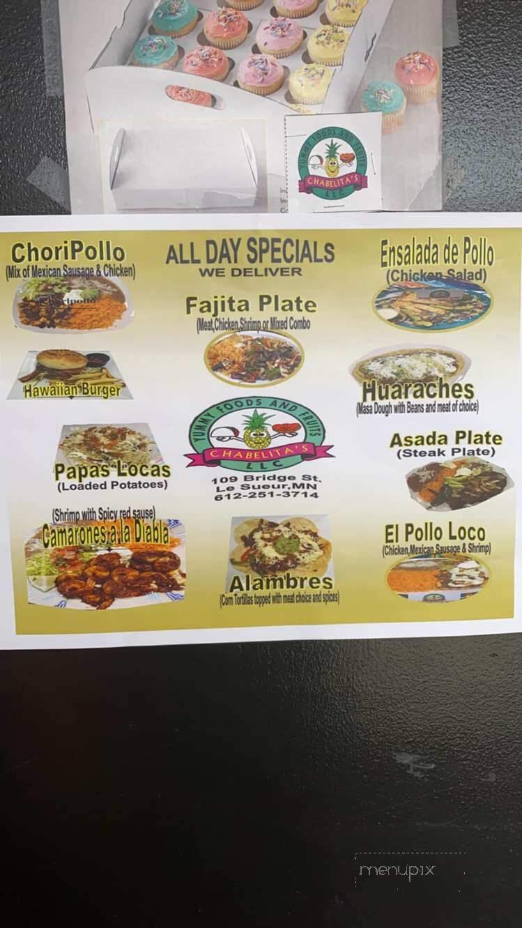 Chabelita's Yummy Foods and Fruits - Le Sueur, MN