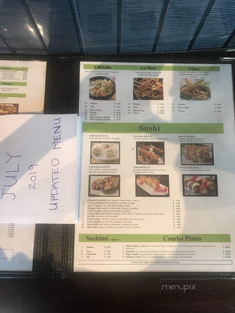 Pho and Sushi Bistro - Memphis, TN