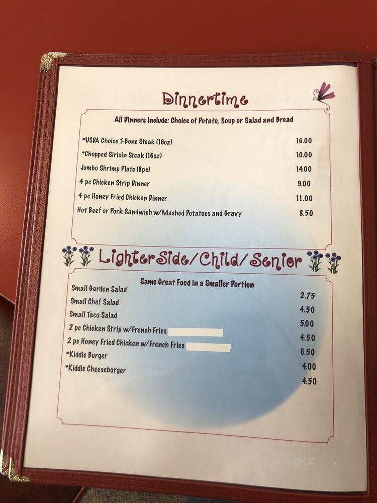 Paula's Place - Portage, WI menu_pic