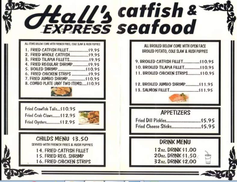 Hall's Catfish and Seafood - Demopolis, AL