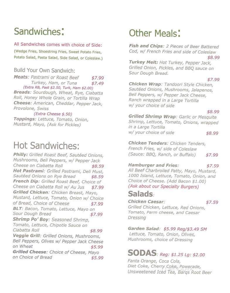 Iron Horse Deli - Manteca, CA menu_pic