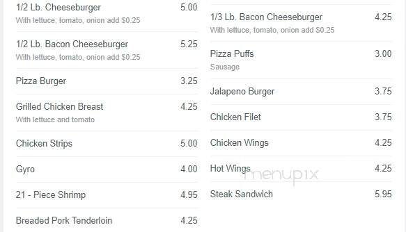 Who Cares Bar & Grill - Friendship, WI menu_pic