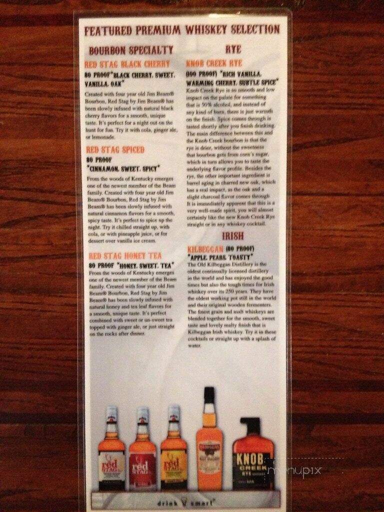 West End Tap Room - Winston Salem, NC menu_pic