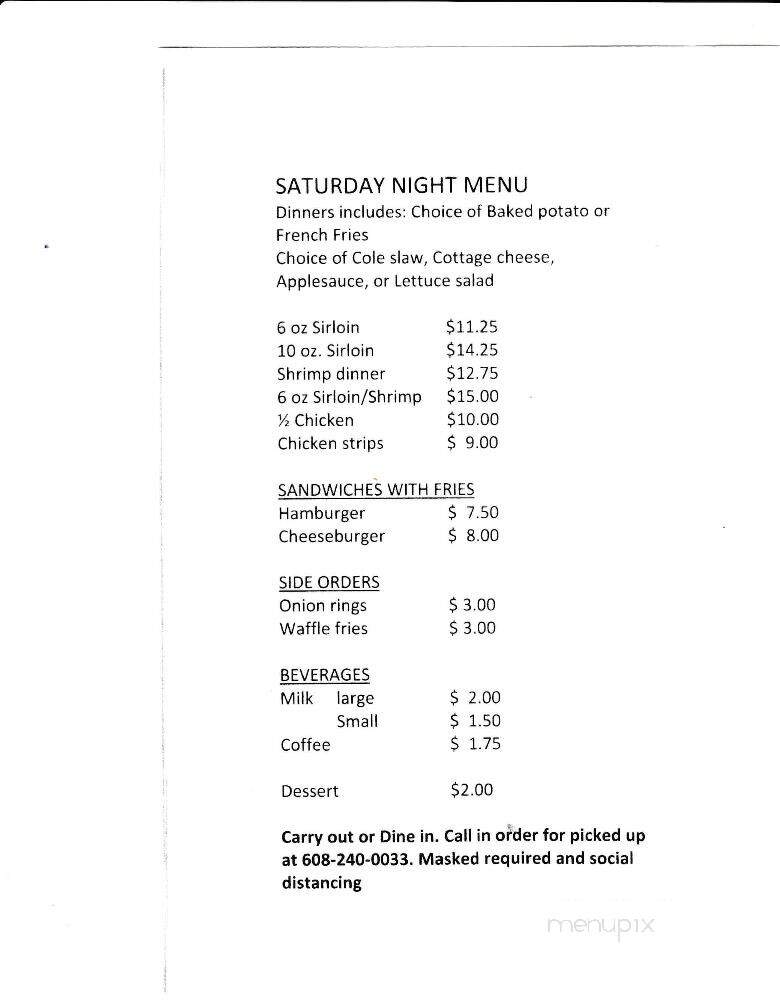 Eagles Club - Madison, WI menu_pic