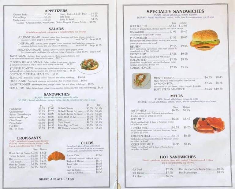 Seneca Family Restaurant - Seneca, IL menu_pic