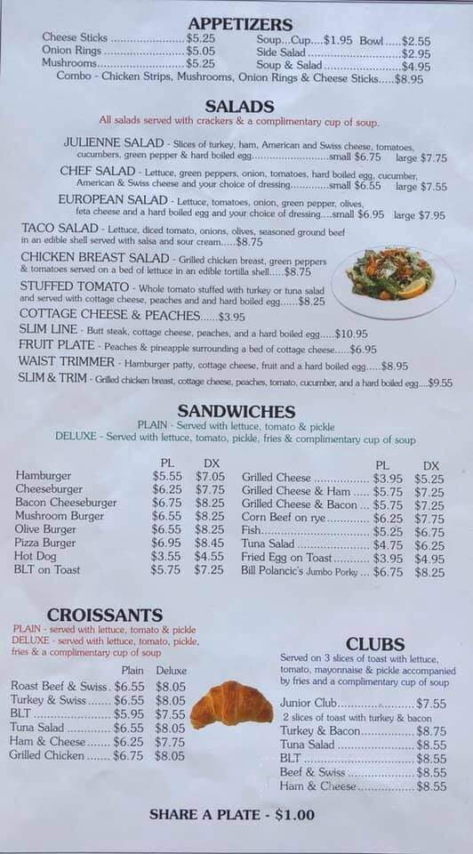 Seneca Family Restaurant - Seneca, IL menu_pic
