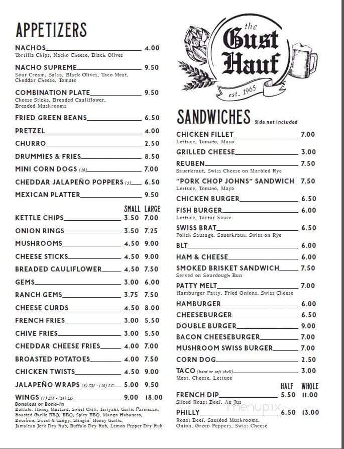 Gust-Hauf - Glendive, MT menu_pic