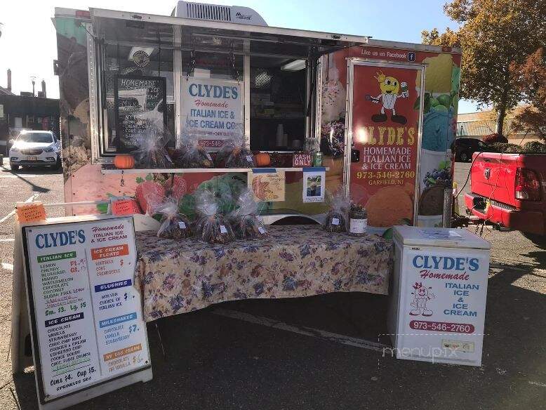 Clyde's Ices & Ice Cream Co - Garfield, NJ menu_pic