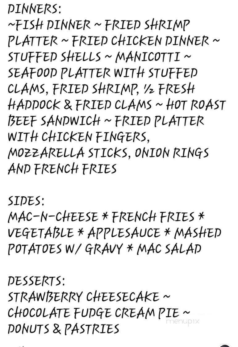 Quincy Square - De Ruyter, NY menu_pic