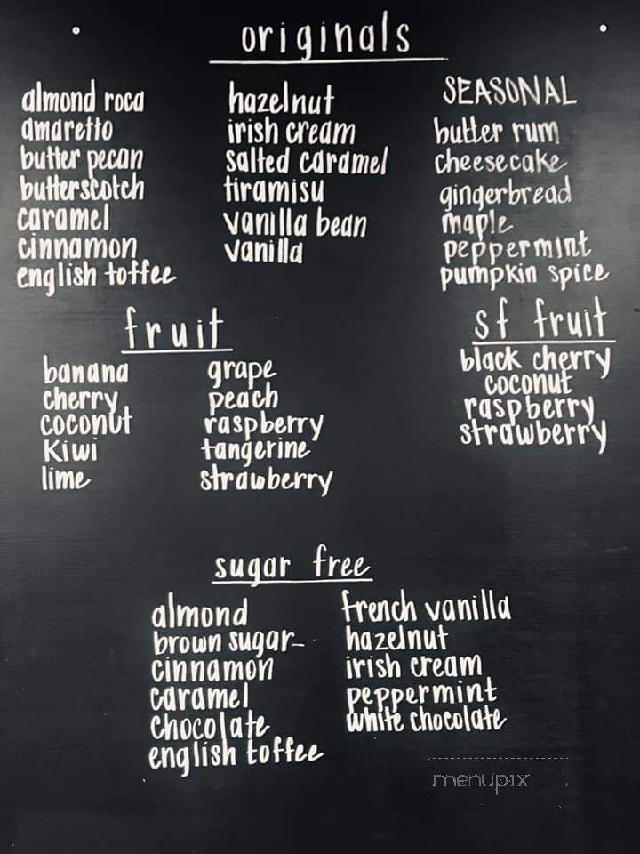 Harbor Mountain Coffeehouse - Mcalester, OK menu_pic