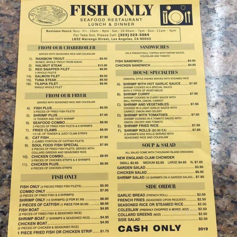 Fish Only - Los Angeles, CA