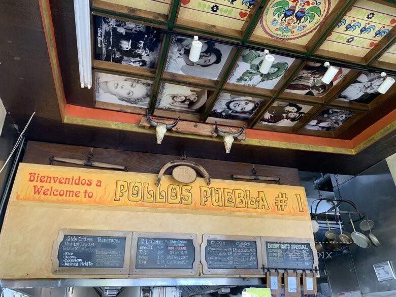 Pollos Puebla - Pasadena, CA menu_pic