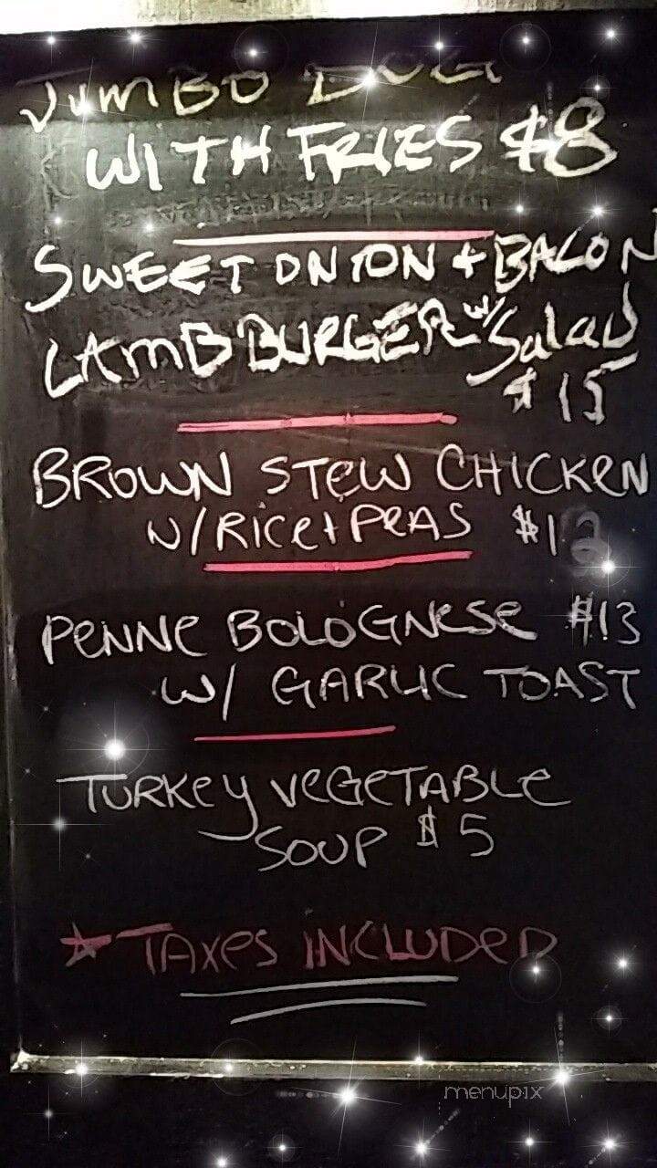 The Duke Live - Toronto, ON menu_pic