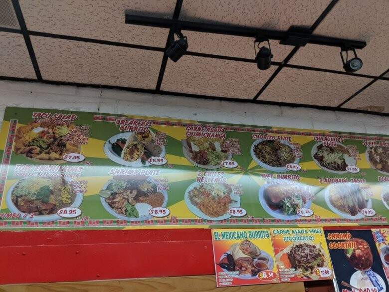 Los Alejandro's - San Diego, CA menu_pic