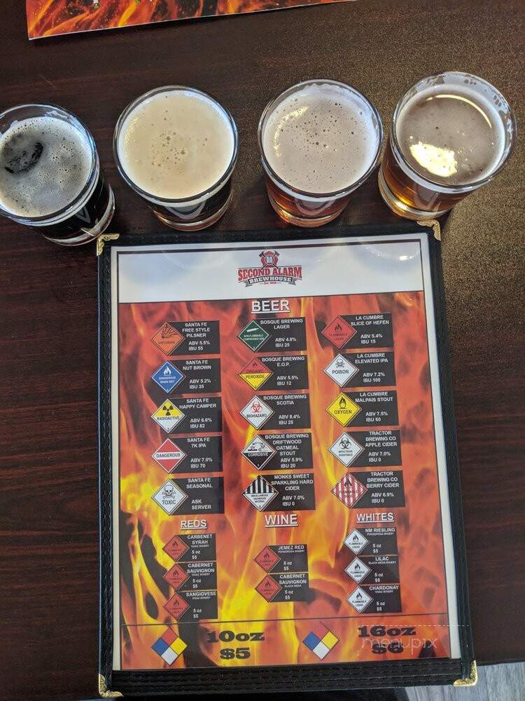 Monica's Firehouse Grill - Jemez Springs, NM menu_pic