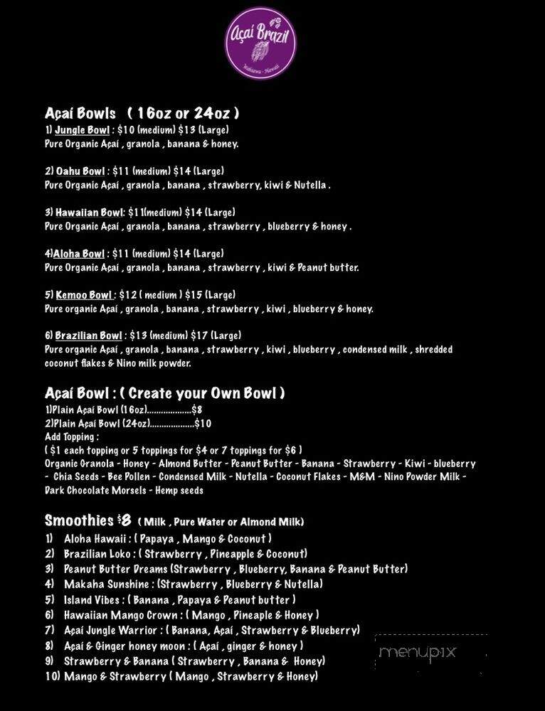 Rio Brazilian Grill Steak House - Wahiawa, HI menu_pic