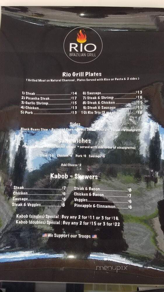 Rio Brazilian Grill Steak House - Wahiawa, HI menu_pic