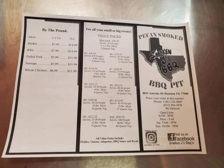 Smoken J's BBQ - Houston, TX