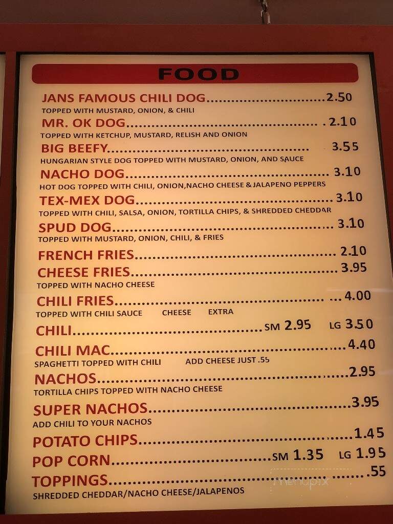 Jan's Famous Chili Dogs - Toledo, OH