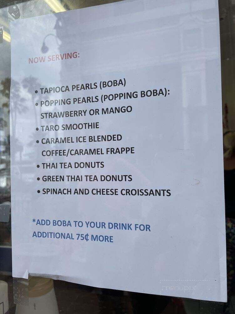 Seaside Bakery - Newport Beach, CA menu_pic