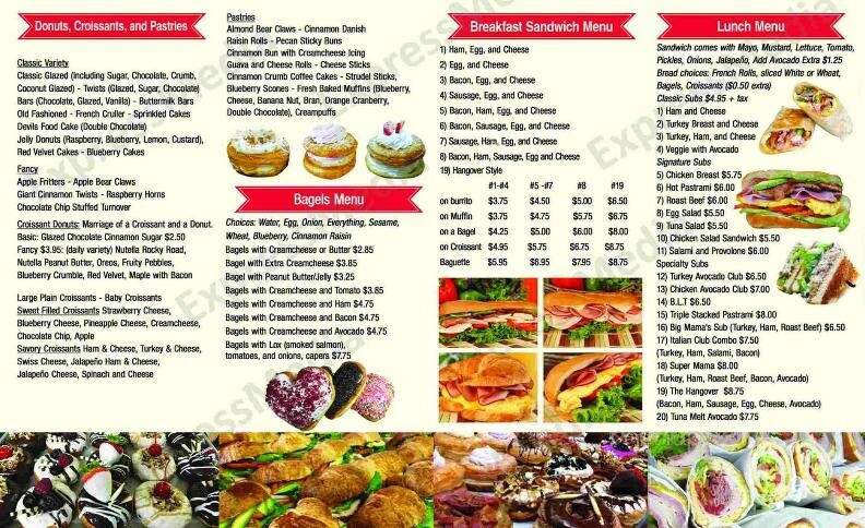 Mama's Donuts - Van Nuys, CA menu_pic
