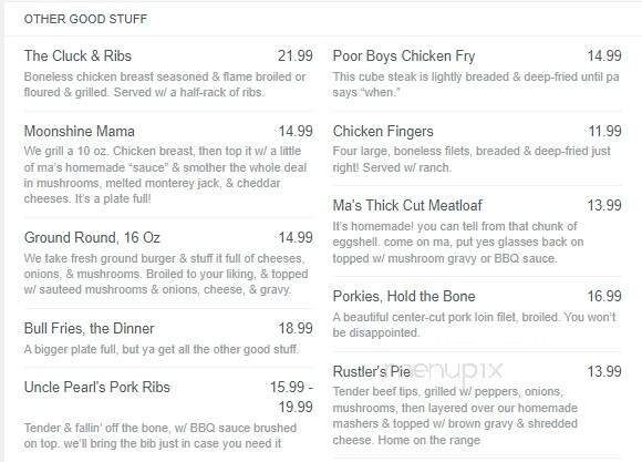 Poor Boys Steakhouse - Casper, WY menu_pic