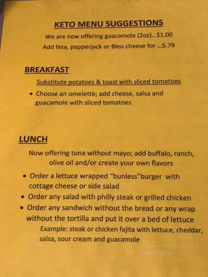 Chuck's Odd Cuples Cafe - Bushnell, FL menu_pic