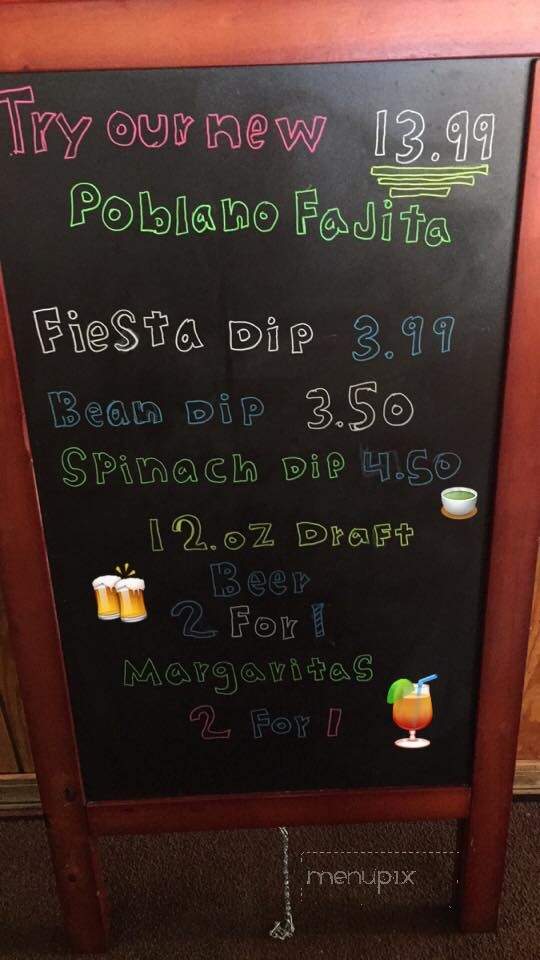 Fiestalinda Mexican Restaurant - Bastrop, LA menu_pic