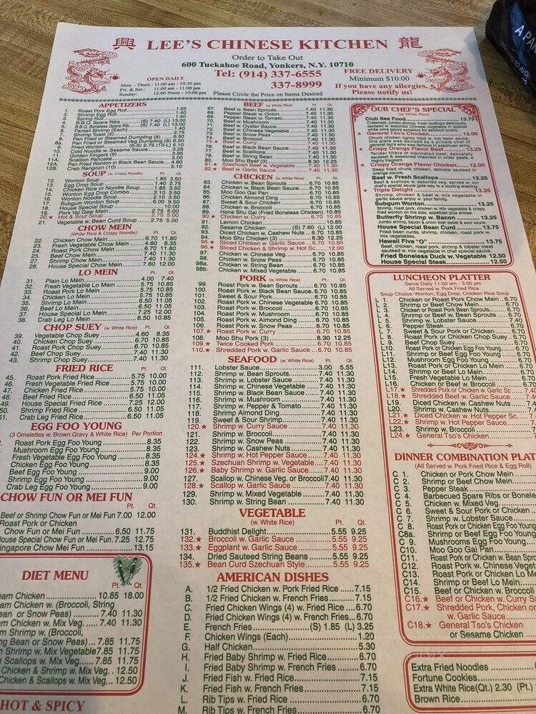Lee's Kitchen - Yonkers, NY