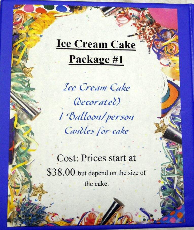 Topper's Ice Cream - Fishers Island, NY menu_pic
